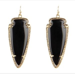 Kendra Scott Skylar Black Earrings